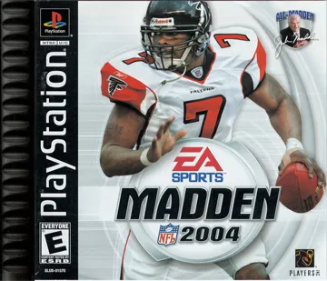 Madden NFL 2004 (US) box cover front